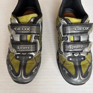 Geox Kids Sneakers - Yellow and Gray